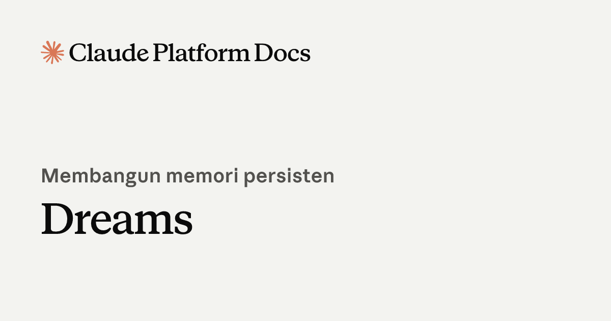 Dreams - Claude Platform Docs