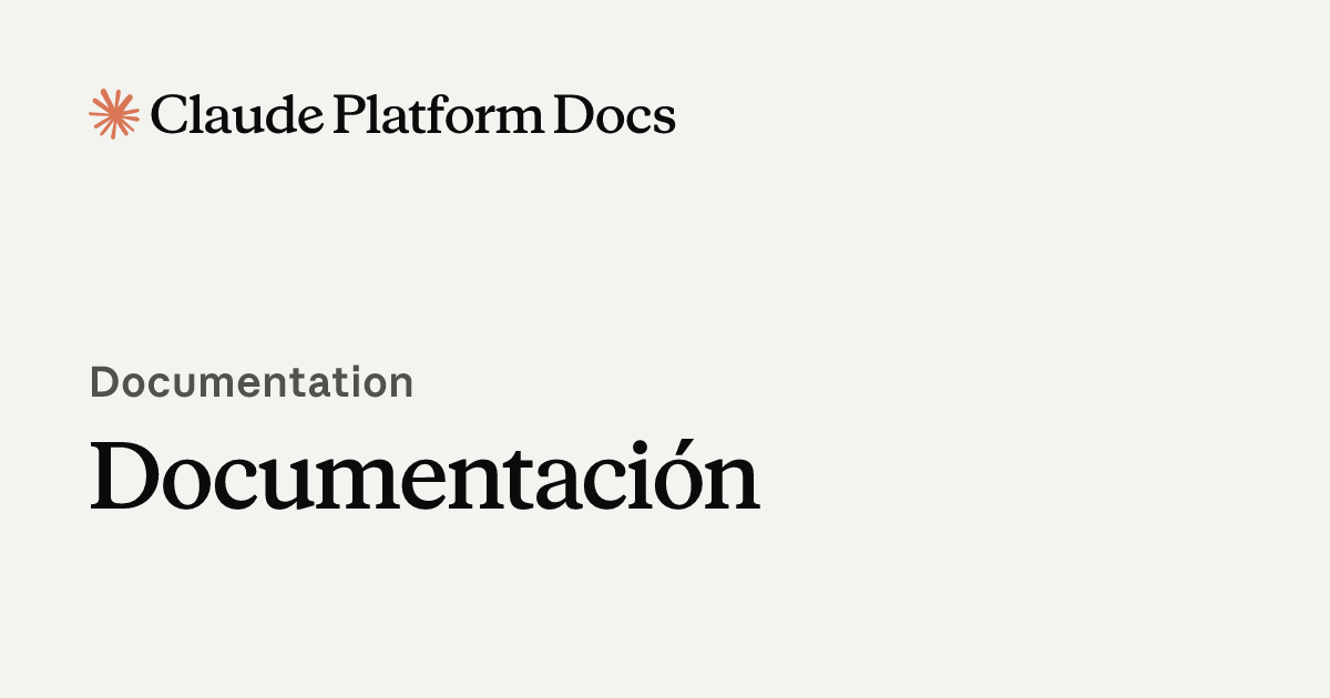 Documentation - Claude Platform Docs
