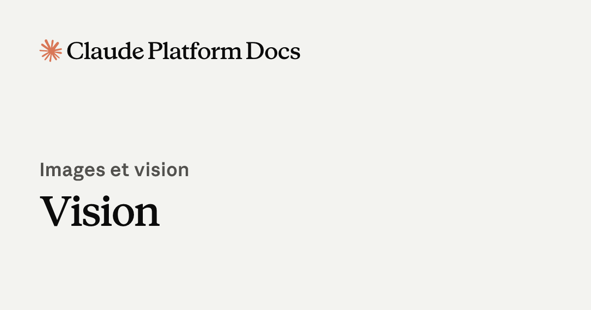 Vision - Claude Platform Docs
